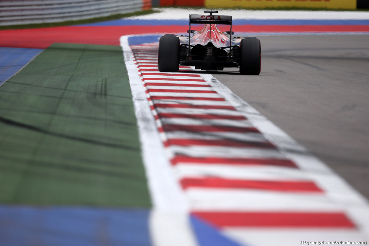 GP RUSSIA, 30.04.2016 - Prove Libere 3, Max Verstappen (NED) Scuderia Toro Rosso STR11