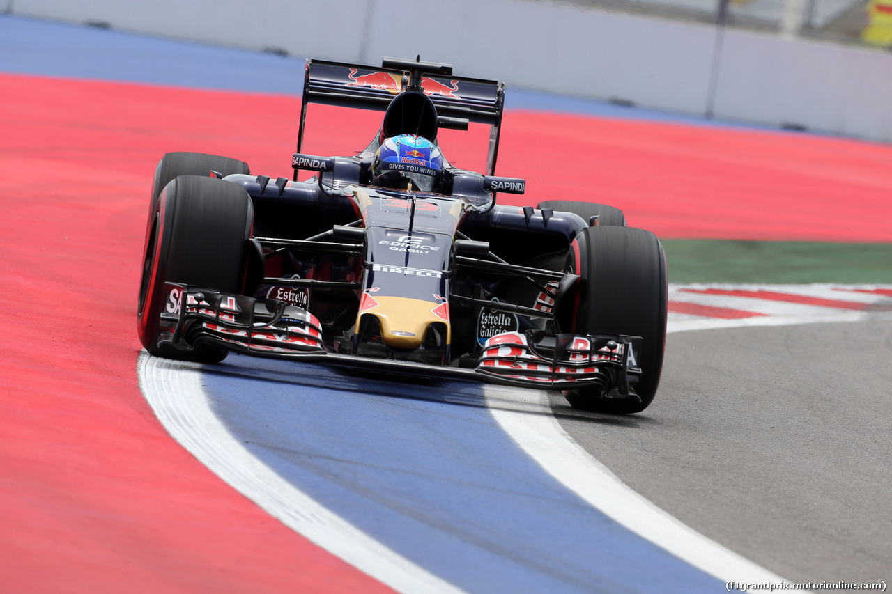 GP RUSSIA, 30.04.2016 - Prove Libere 3, Max Verstappen (NED) Scuderia Toro Rosso STR11