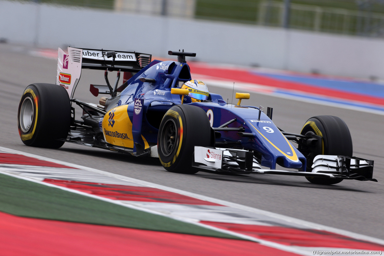 GP RUSSIA, 30.04.2016 - Prove Libere 3, Marcus Ericsson (SUE) Sauber C34