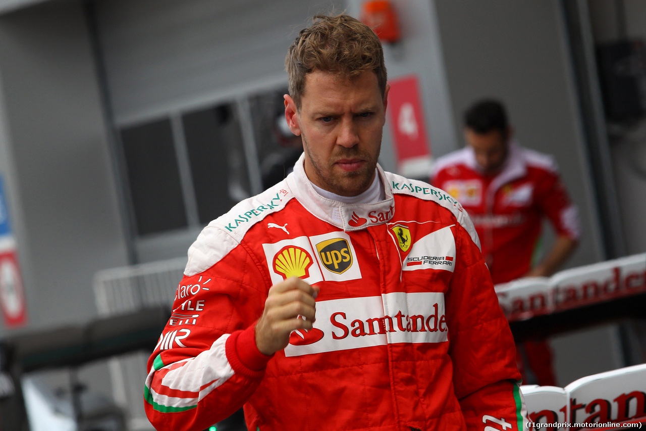 GP RUSSIA, 30.04.2016 - Qualifiche, secondo Sebastian Vettel (GER) Ferrari SF16-H