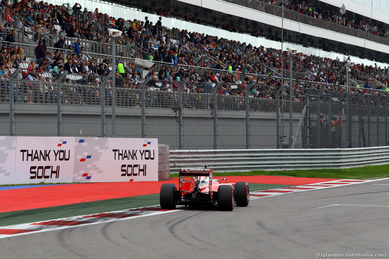 GP RUSSIA, 30.04.2016 - Qualifiche, Kimi Raikkonen (FIN) Ferrari SF16-H