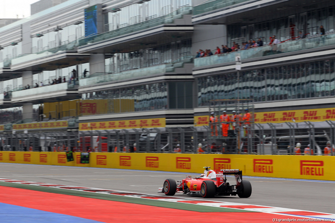 GP RUSSIA, 30.04.2016 - Qualifiche, Kimi Raikkonen (FIN) Ferrari SF16-H