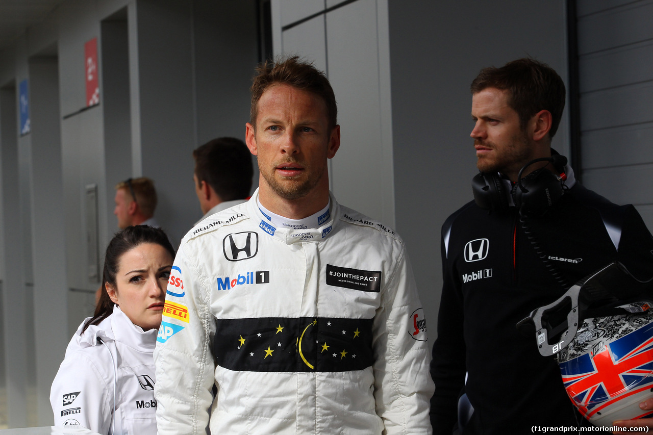 GP RUSSIA, 30.04.2016 - Qualifiche, Jenson Button (GBR)  McLaren Honda MP4-31