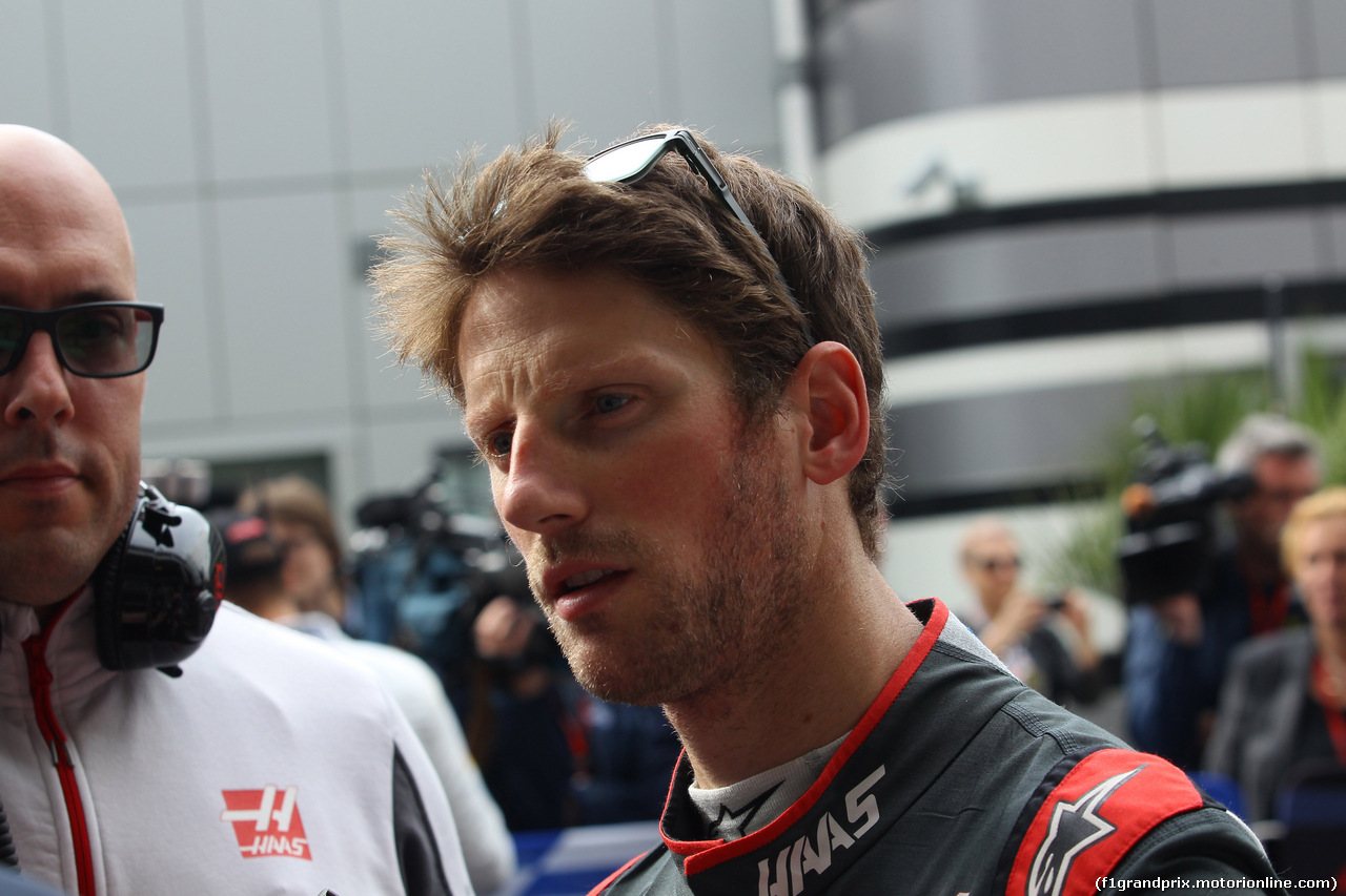 GP RUSSIA, 30.04.2016 - Qualifiche, Romain Grosjean (FRA) Haas F1 Team VF-16