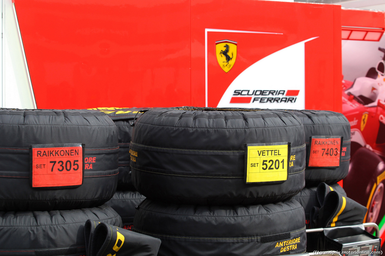 GP RUSSIA, 30.04.2016 - Qualifiche, Pirelli Tyres