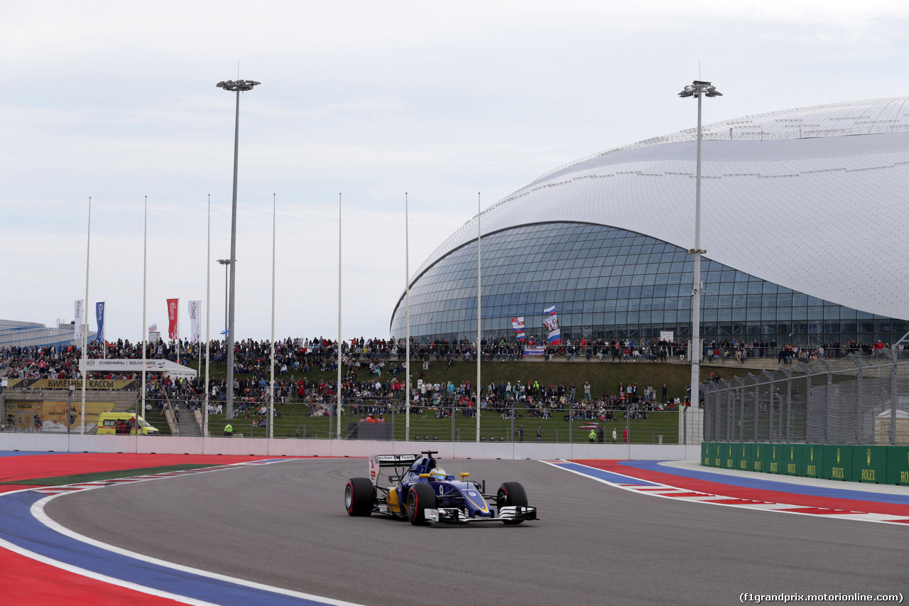 GP RUSSIA, 30.04.2016 - Qualifiche, Marcus Ericsson (SUE) Sauber C34