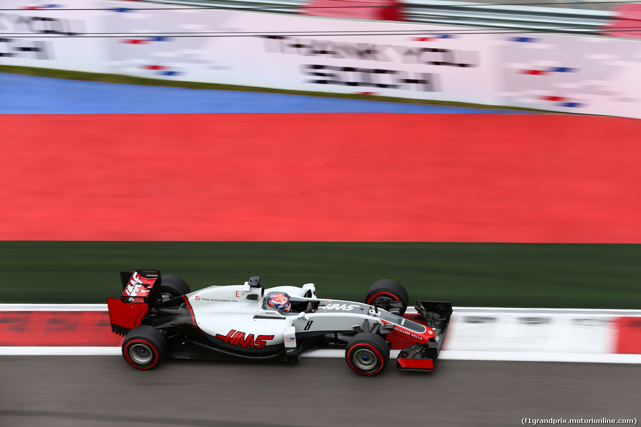 GP RUSSIA, 30.04.2016 - Qualifiche, Romain Grosjean (FRA) Haas F1 Team VF-16