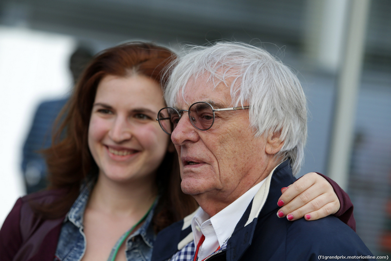 GP RUSSIA, 30.04.2016 - Bernie Ecclestone (GBR), President e CEO of FOM