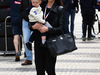 GP RUSSIA, 30.04.2016 - Free Practice 3, Minttu Virtanen, girlfriend of Kimi Raikkonen (FIN) e their son Robin