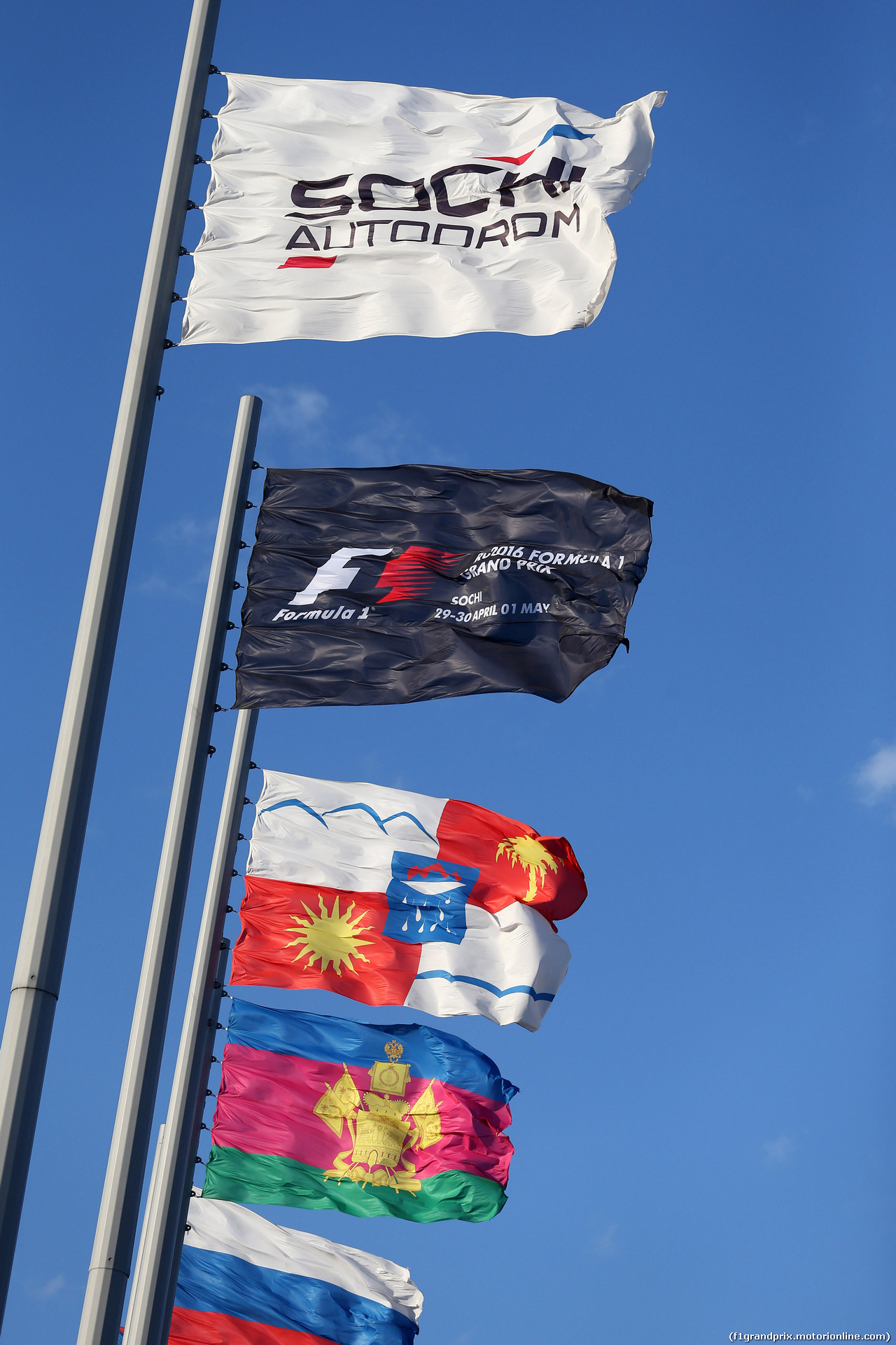 GP RUSSIA, 28.04.2016 - Flags