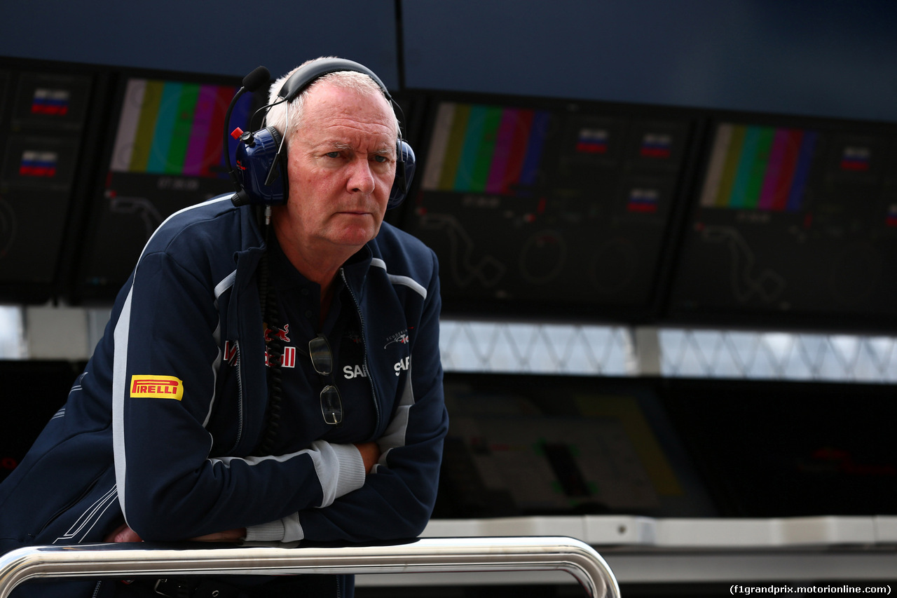 GP RUSSIA, 28.04.2016 - John Booth (GBR) Scuderia Toro Rosso, Racing Director