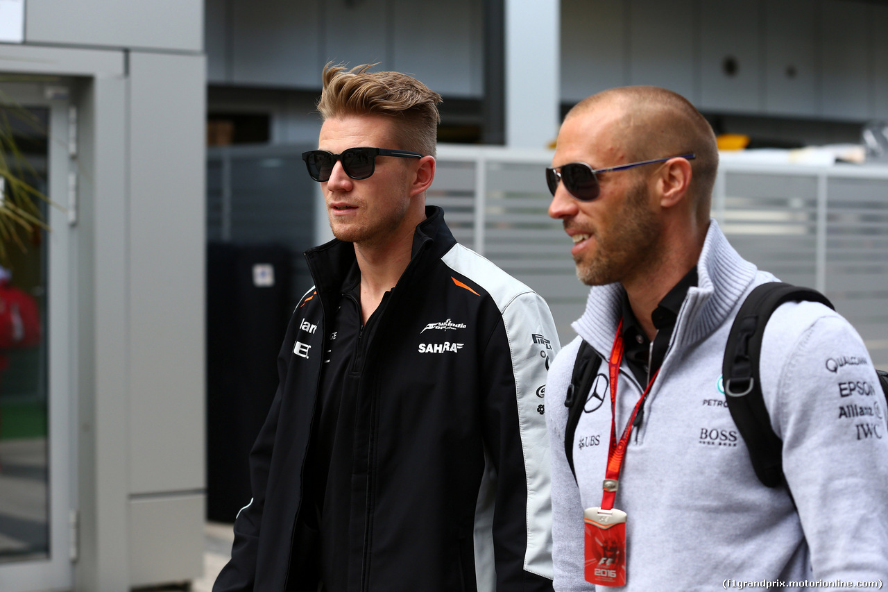 GP RUSSIA, 29.04.2016 - Nico Hulkenberg (GER) Sahara Force India F1 VJM09