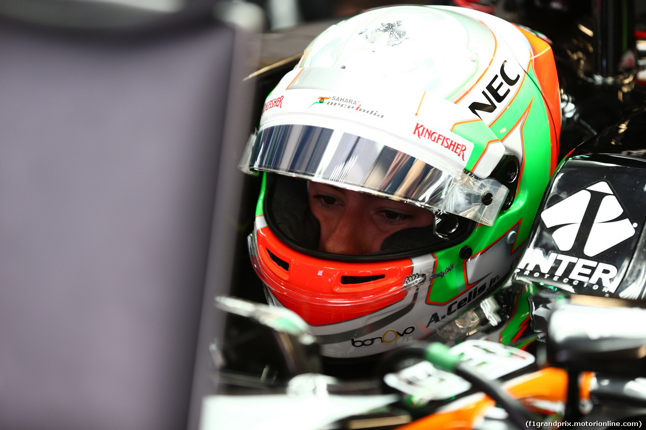 GP RUSSIA, 29.04.2016 - Prove Libere 1, Alfonso Celis Jr (MEX) Test Driver, Sahara Force India F1 VJM09