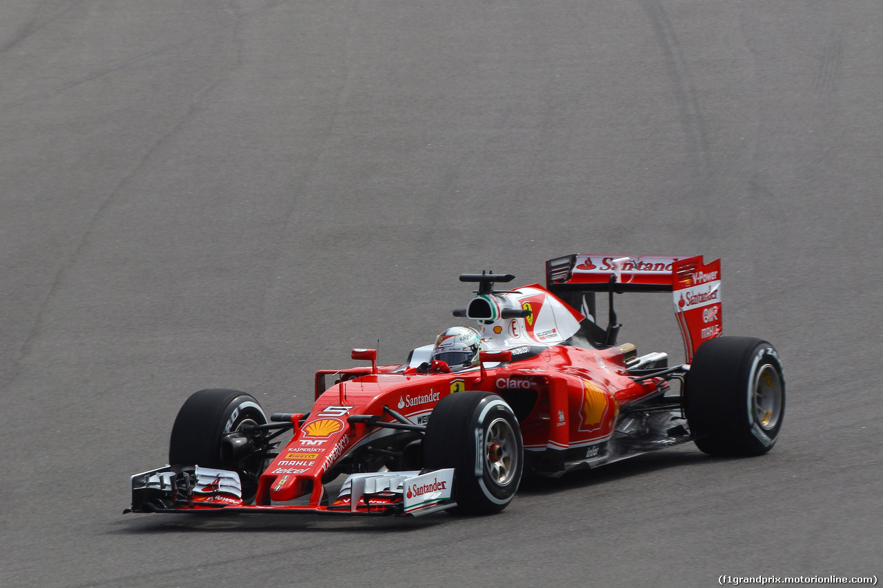 GP RUSSIA, 29.04.2016 - Prove Libere 1, Sebastian Vettel (GER) Ferrari SF16-H