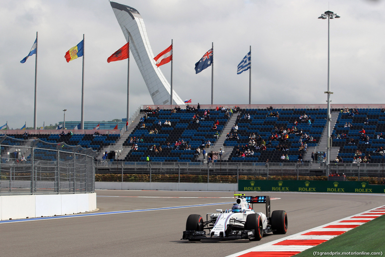 GP RUSSIA, 29.04.2016 - Prove Libere 1, Valtteri Bottas (FIN) Williams FW38