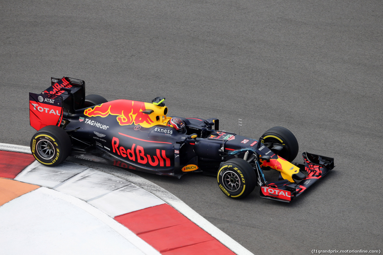 GP RUSSIA, 29.04.2016 - Prove Libere 1, Daniil Kvyat (RUS) Red Bull Racing RB12