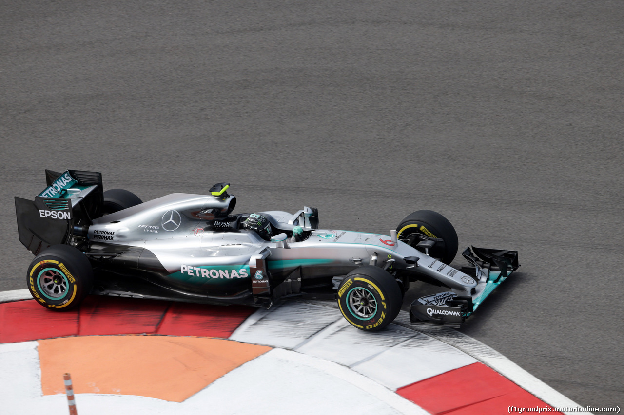 GP RUSSIA, 29.04.2016 - Prove Libere 1, Nico Rosberg (GER) Mercedes AMG F1 W07 Hybrid