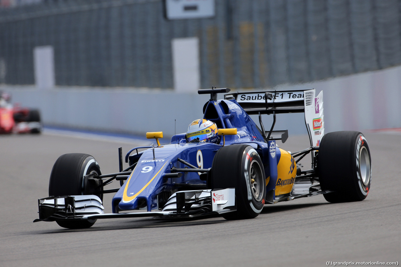 GP RUSSIA, 29.04.2016 - Prove Libere 1, Marcus Ericsson (SUE) Sauber C34