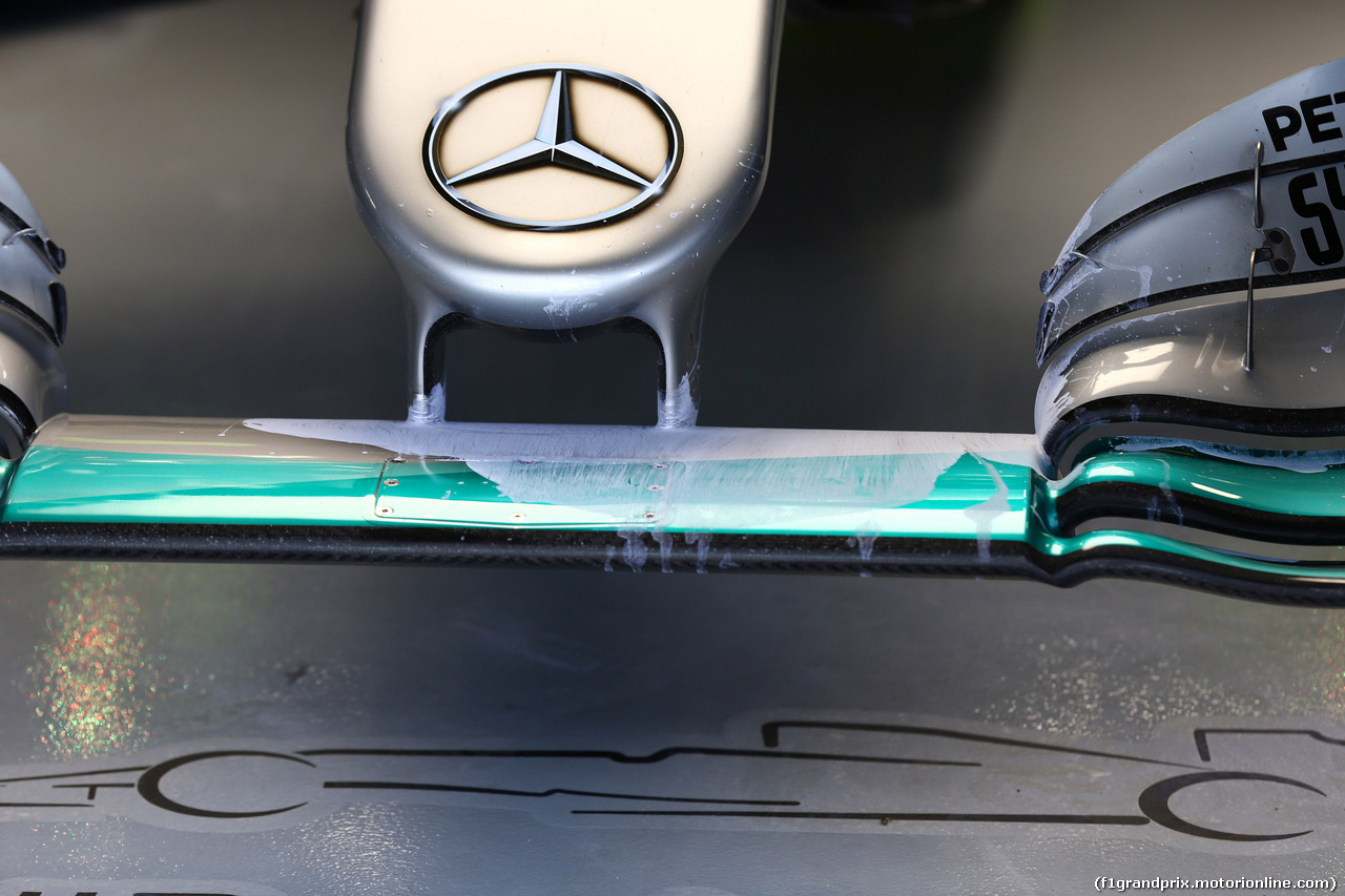 GP RUSSIA, 29.04.2016 - Prove Libere 1, Mercedes AMG F1 W07 Hybrid, detail