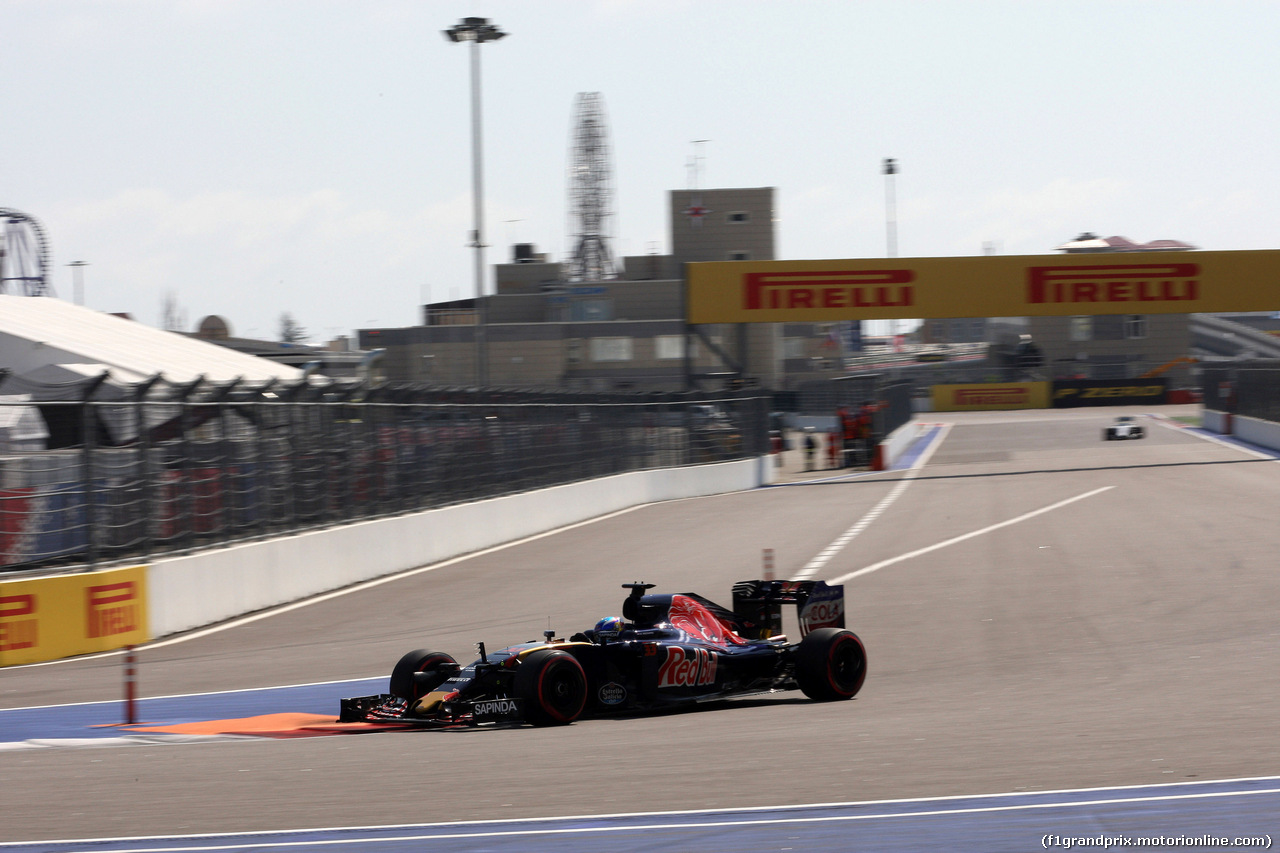 GP RUSSIA, 29.04.2016 - Prove Libere 2, Max Verstappen (NED) Scuderia Toro Rosso STR11