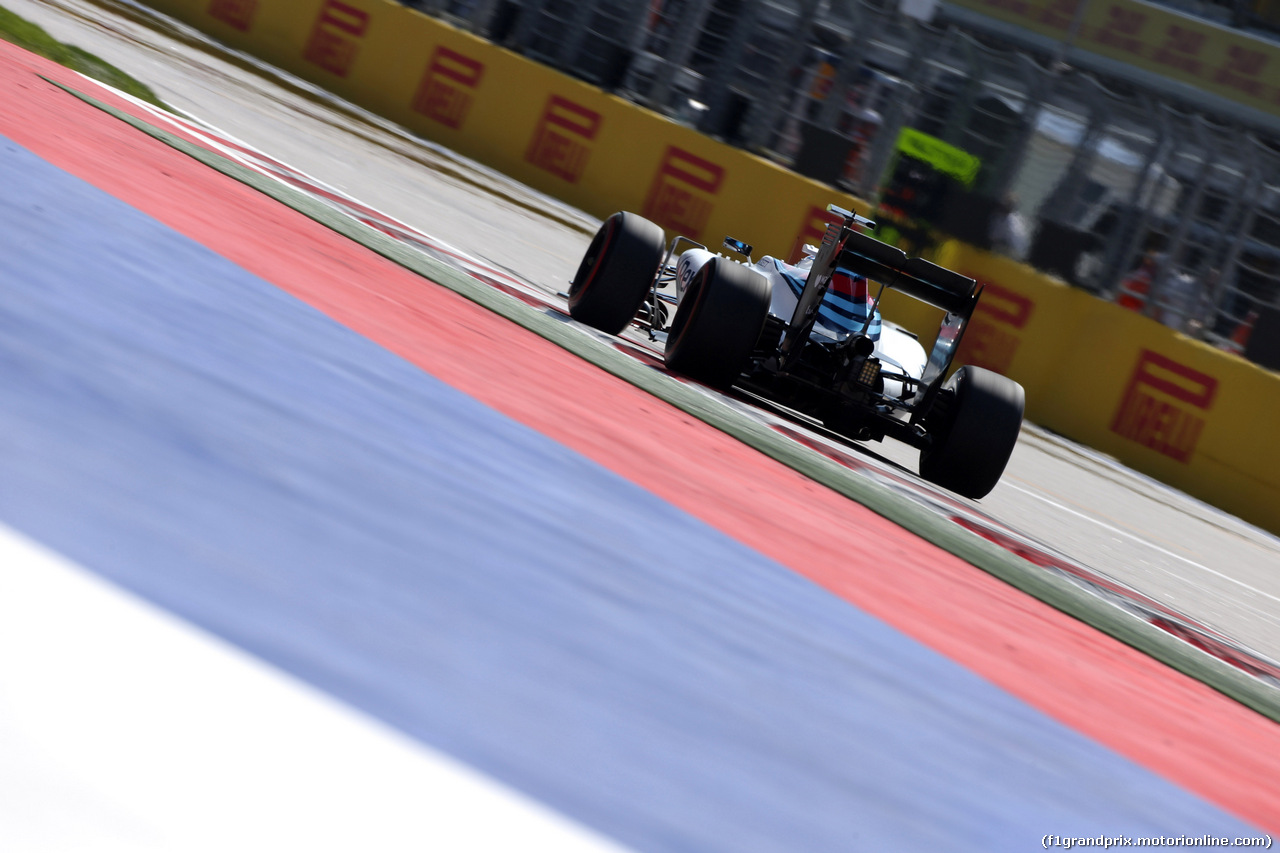 GP RUSSIA, 29.04.2016 - Prove Libere 2, Valtteri Bottas (FIN) Williams FW38