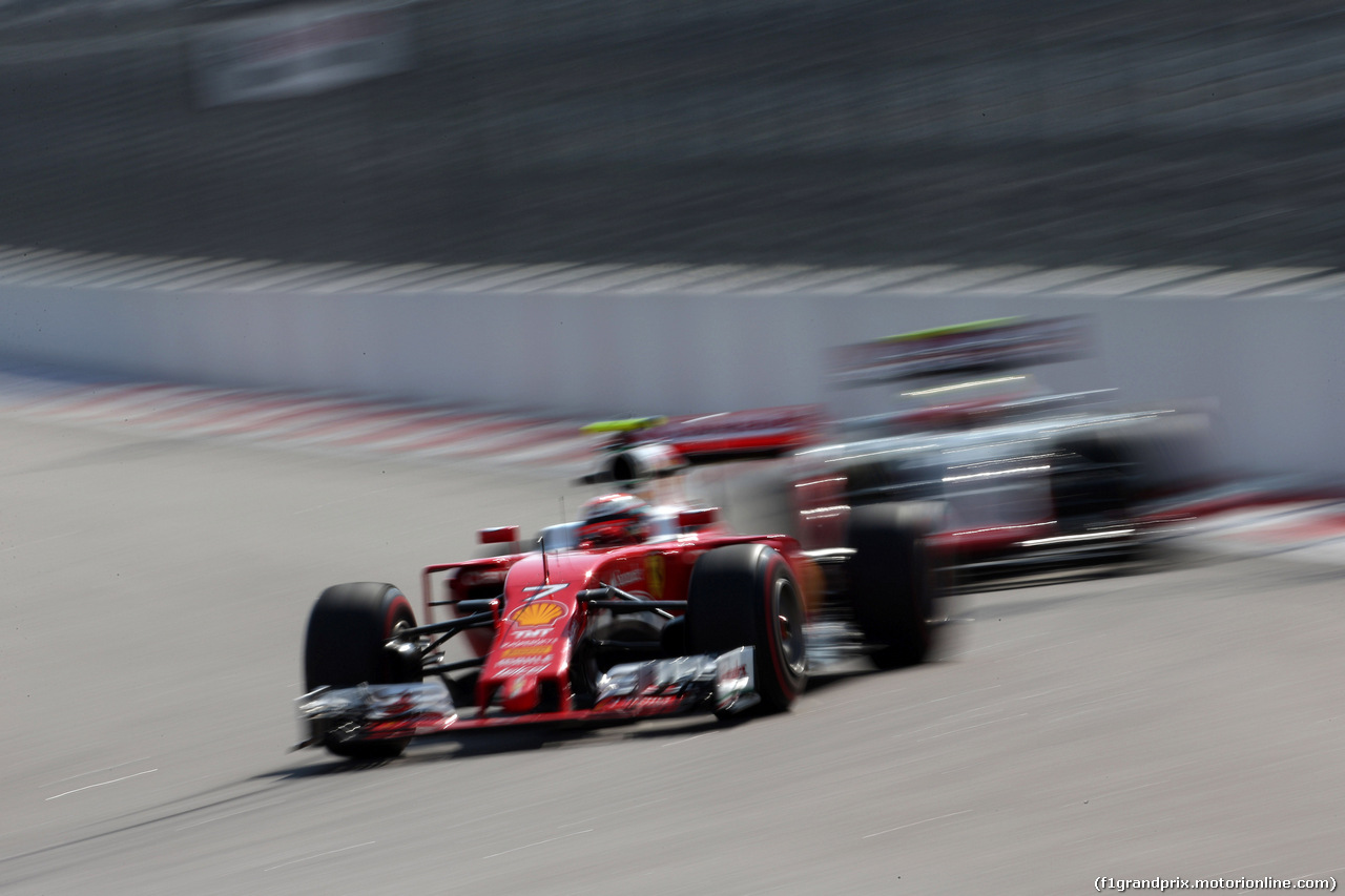 GP RUSSIA, 29.04.2016 - Prove Libere 2, Kimi Raikkonen (FIN) Ferrari SF16-H