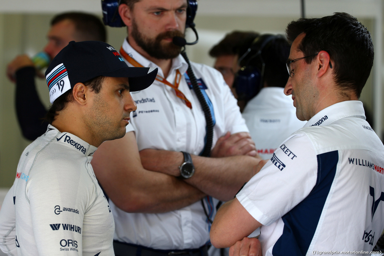 GP RUSSIA, 29.04.2016 - Prove Libere 2, Felipe Massa (BRA) Williams FW38