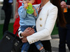 GP RUSSIA, 29.04.2016 - Free Practice 2, Minttu Virtanen, girlfriend of Kimi Raikkonen (FIN) with their son Robin.