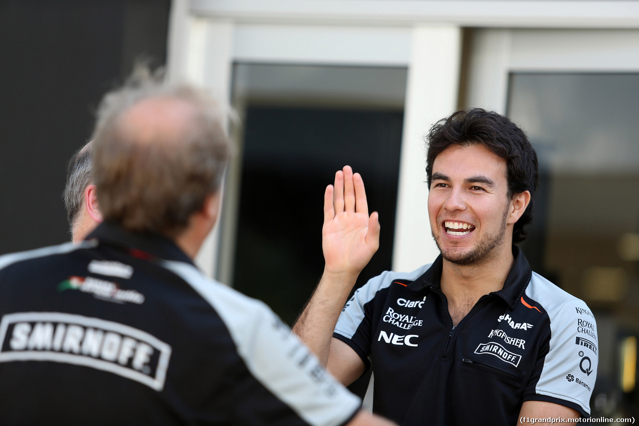 GP SINGAPORE, 18.09.2016 - Sergio Perez (MEX) Sahara Force India F1 VJM09