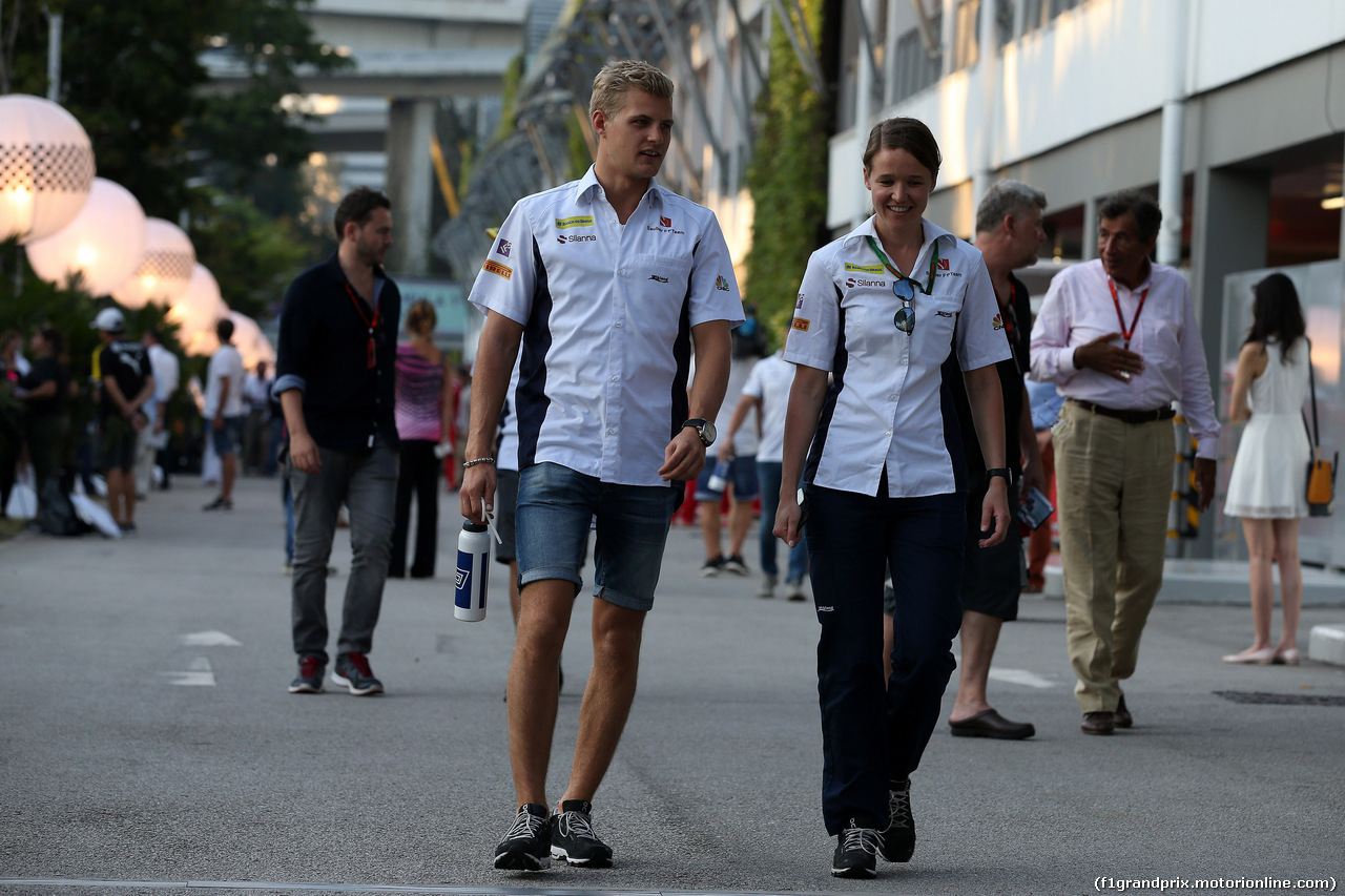 GP SINGAPORE, 18.09.2016 - Marcus Ericsson (SUE) Sauber C34