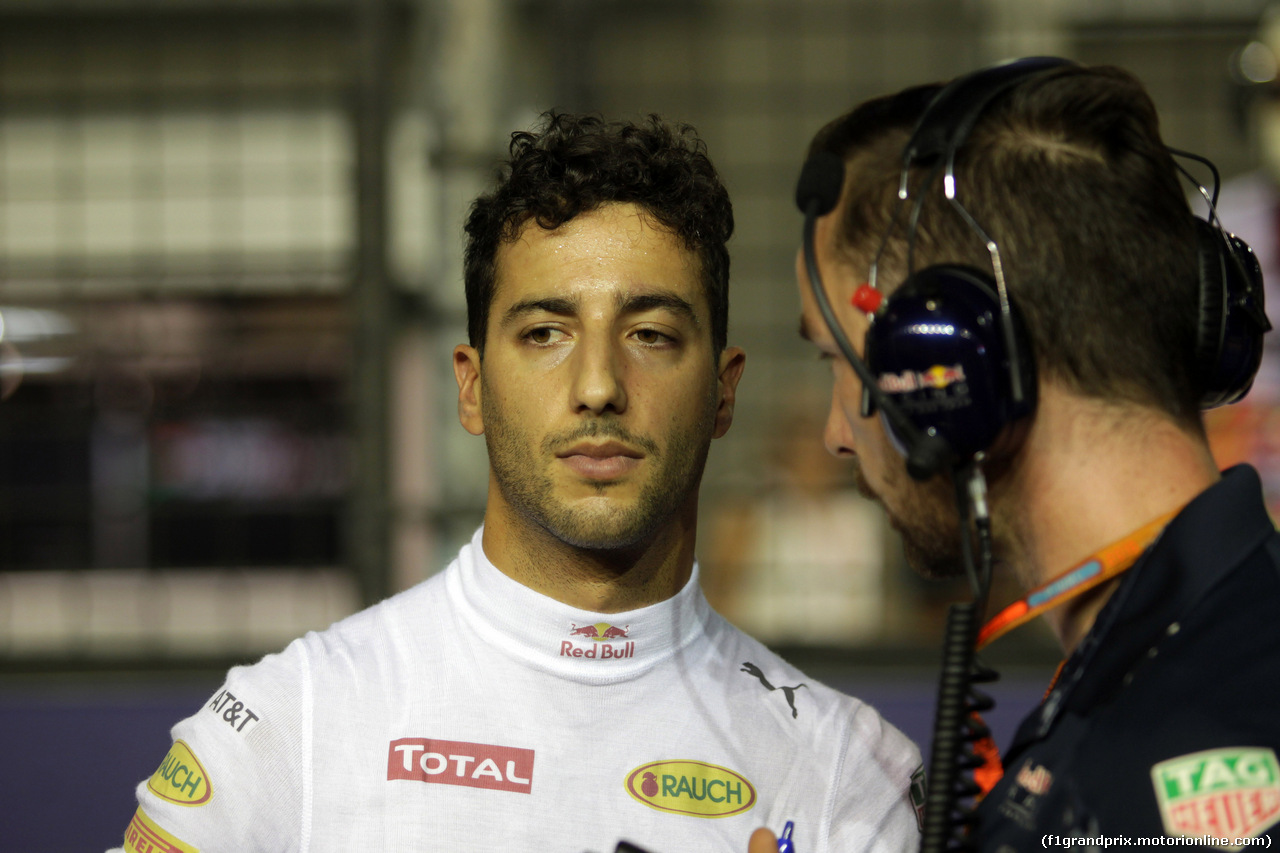 GP SINGAPORE, 18.09.2016 - Gara, Daniel Ricciardo (AUS) Red Bull Racing RB12