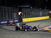 GP SINGAPORE, 18.09.2016 - Gara, Felipe Nasr (BRA) Sauber C34 davanti a Sebastian Vettel (GER) Ferrari SF16-H