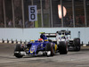 GP SINGAPORE, 18.09.2016 - Gara, Felipe Nasr (BRA) Sauber C34 e Felipe Massa (BRA) Williams FW38