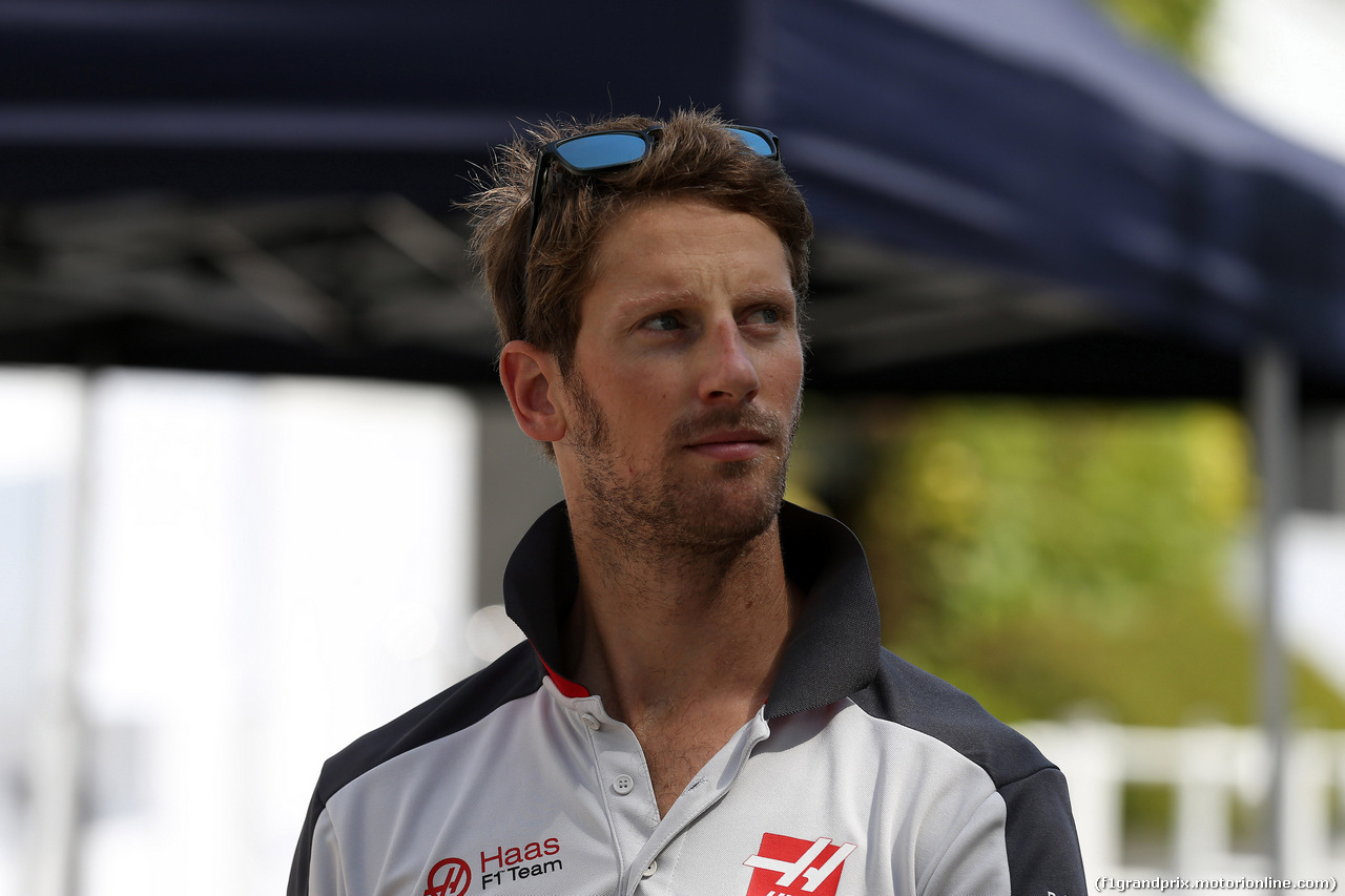 GP SINGAPORE, 15.09.2016 - Romain Grosjean (FRA) Haas F1 Team VF-16