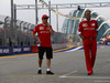 GP SINGAPORE, 15.09.2016 - Kimi Raikkonen (FIN) Ferrari SF16-H e Maurizio Arrivabene (ITA) Ferrari Team Principal
