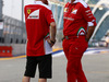 GP SINGAPORE, 15.09.2016 - Kimi Raikkonen (FIN) Ferrari SF16-H e Maurizio Arrivabene (ITA) Ferrari Team Principal