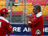 GP SINGAPORE, 15.09.2016 - Kimi Raikkonen (FIN) Ferrari SF16-H e Maurizio Arrivabene (ITA) Ferrari Team Principal