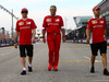 GP SINGAPORE, 15.09.2016 - Kimi Raikkonen (FIN) Ferrari SF16-H, Maurizio Arrivabene (ITA) Ferrari Team Principal e Sebastian Vettel (GER) Ferrari SF16-H