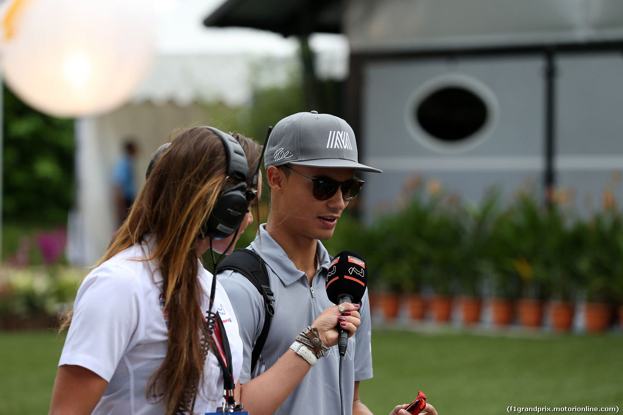 GP SINGAPORE, 17.09.2016 - Pascal Wehrlein (GER) Manor Racing MRT05