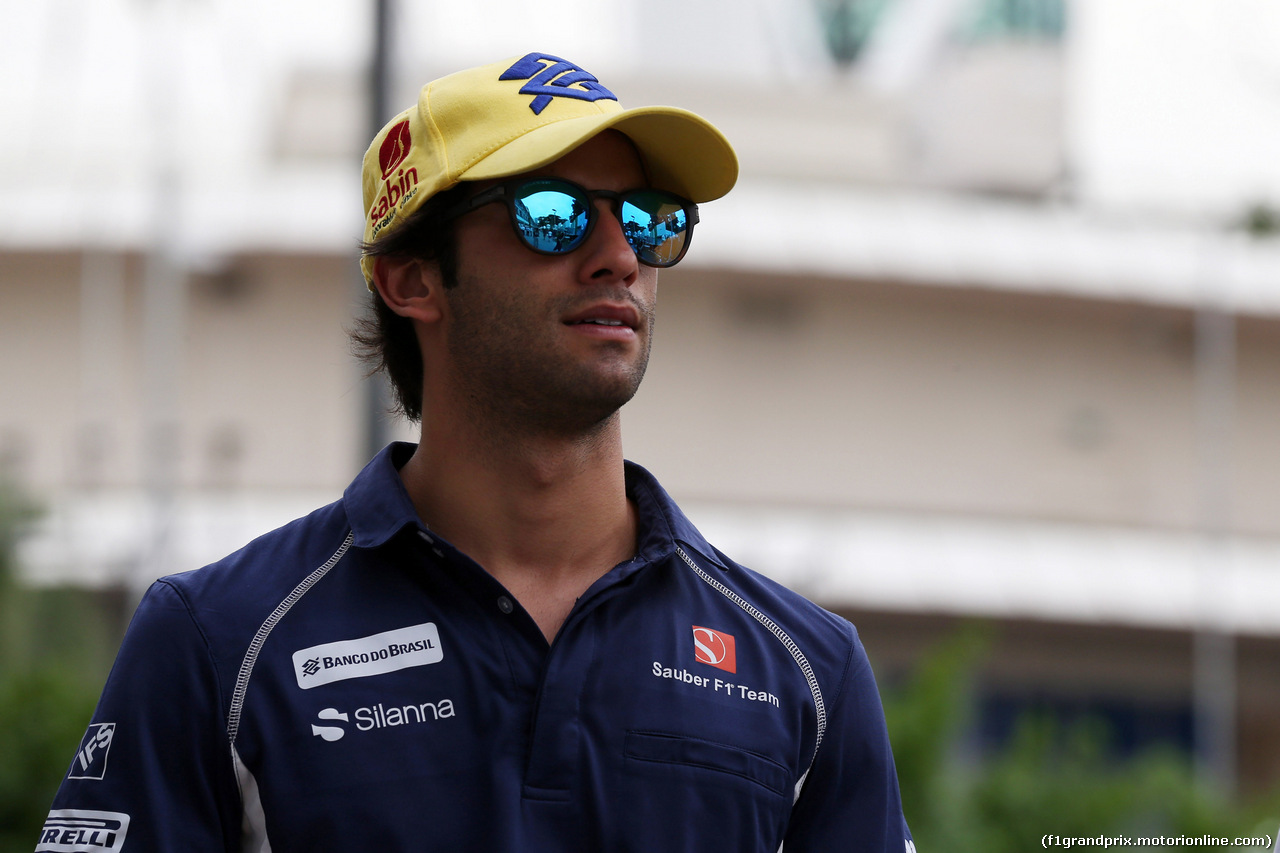 GP SINGAPORE, 17.09.2016 - Felipe Nasr (BRA) Sauber C34