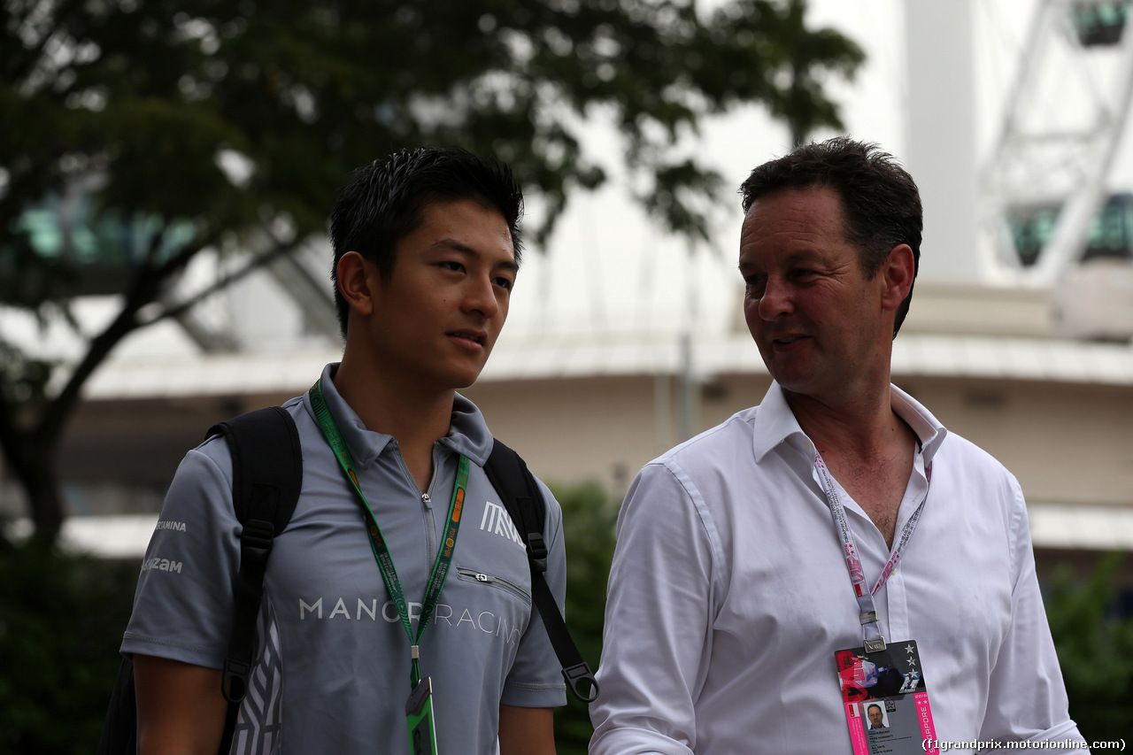 GP SINGAPORE, 17.09.2016 - Rio Haryanto (IDN) Manor Racing