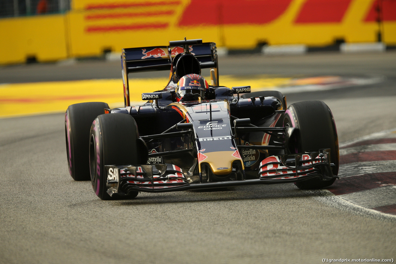 GP SINGAPORE, 17.09.2016 - Prove Libere 3, Daniil Kvyat (RUS) Scuderia Toro Rosso STR11