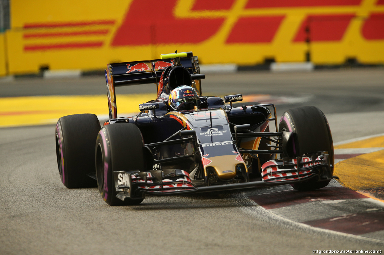 GP SINGAPORE, 17.09.2016 - Prove Libere 3, Max Verstappen (NED) Red Bull Racing RB12