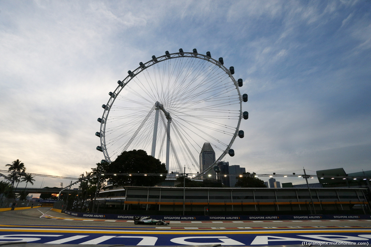 GP SINGAPORE, 17.09.2016 - Prove Libere 3, Nico Rosberg (GER) Mercedes AMG F1 W07 Hybrid