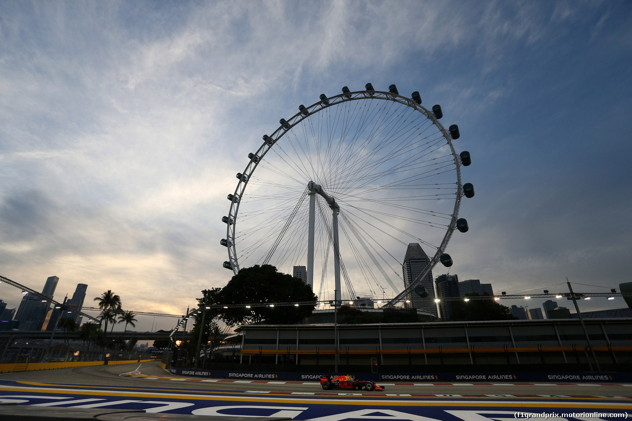 GP SINGAPORE, 17.09.2016 - Prove Libere 3, Max Verstappen (NED) Red Bull Racing RB12