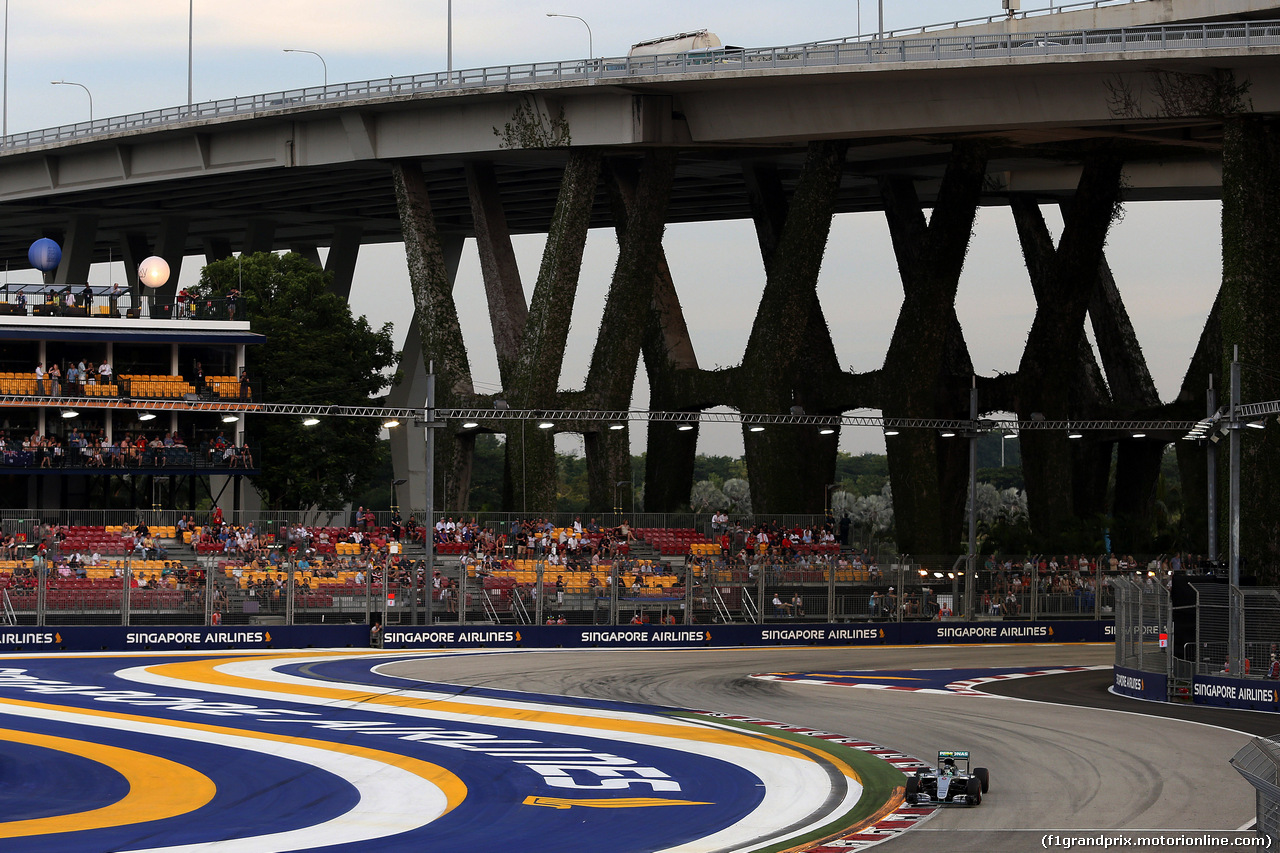 GP SINGAPORE, 17.09.2016 - Prove Libere 3, Nico Rosberg (GER) Mercedes AMG F1 W07 Hybrid