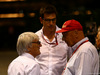 GP SINGAPORE, 17.09.2016 - Qualifiche, Bernie Ecclestone (GBR), President e CEO of FOM, Toto Wolff (GER) Mercedes AMG F1 Shareholder e Executive Director e Nikki Lauda (AU), Mercedes