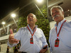 GP SINGAPORE, 17.09.2016 - Qualifiche, Ron Dennis (GBR) McLaren Executive Chairman e Chase Carey (USA) Formula One Group Chairman