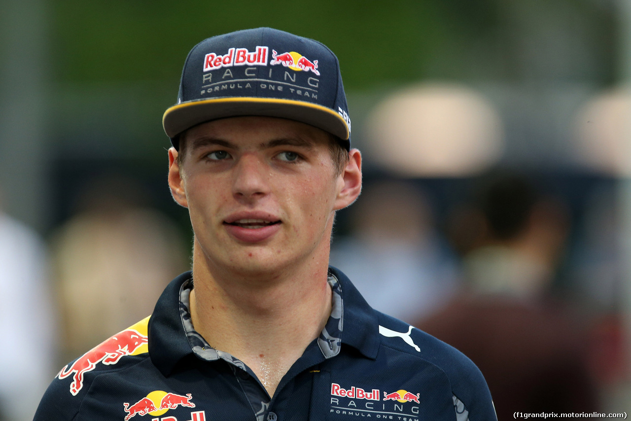 GP SINGAPORE, 15.09.2016 - Max Verstappen (NED) Red Bull Racing RB12