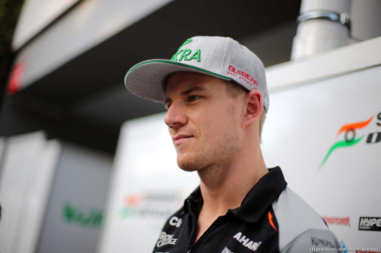 GP SINGAPORE, 15.09.2016 - Nico Hulkenberg (GER) Sahara Force India F1 VJM09